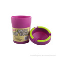 Plastik Candy Pink Color Car Ashtray berwarna -warni